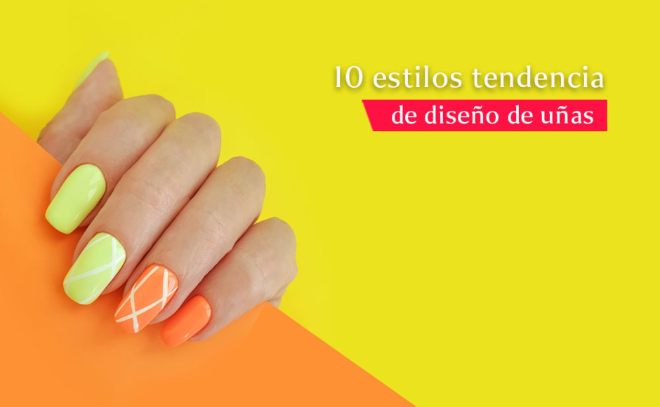 10 estilos tendencia de diseño de uñas