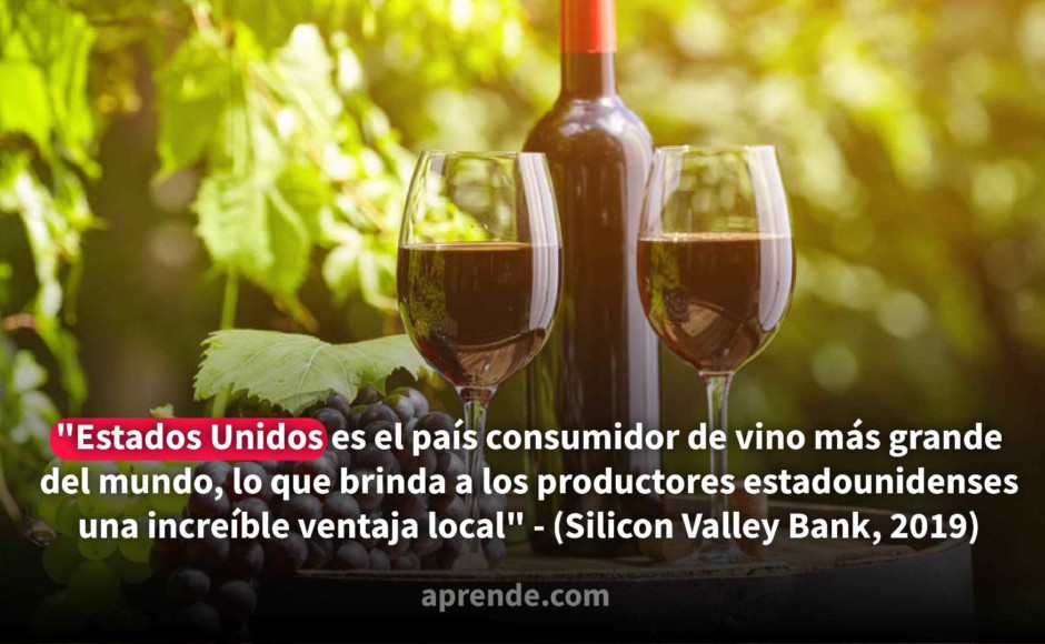 Botella y copas de vino