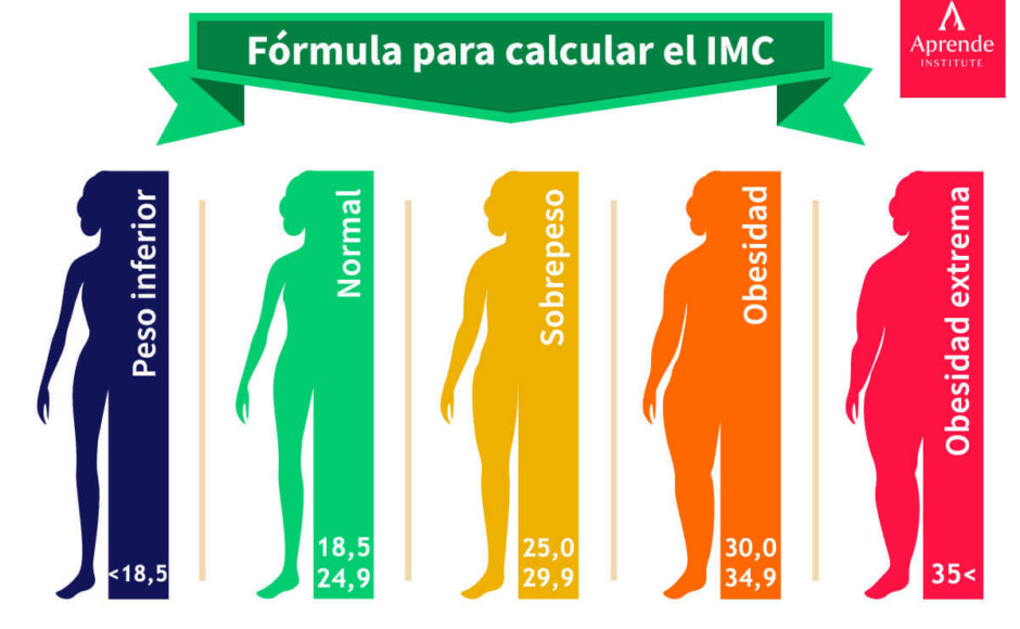 pérdida sostén recoger Aprende cómo calcular tu peso y tu IMC | Aprende Institute