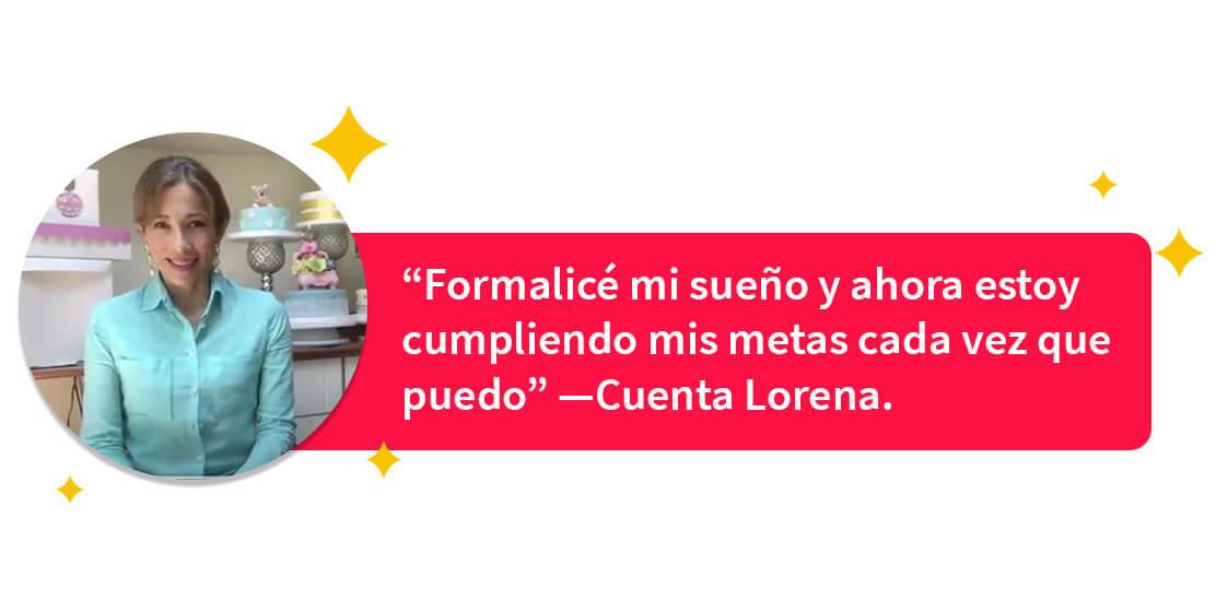 Lorena narra cómo materializó su sueño gracias a Aprende Institute