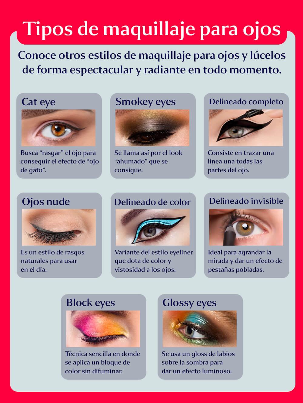 Las mejores formas de maquillar los ojos | Aprende Institute