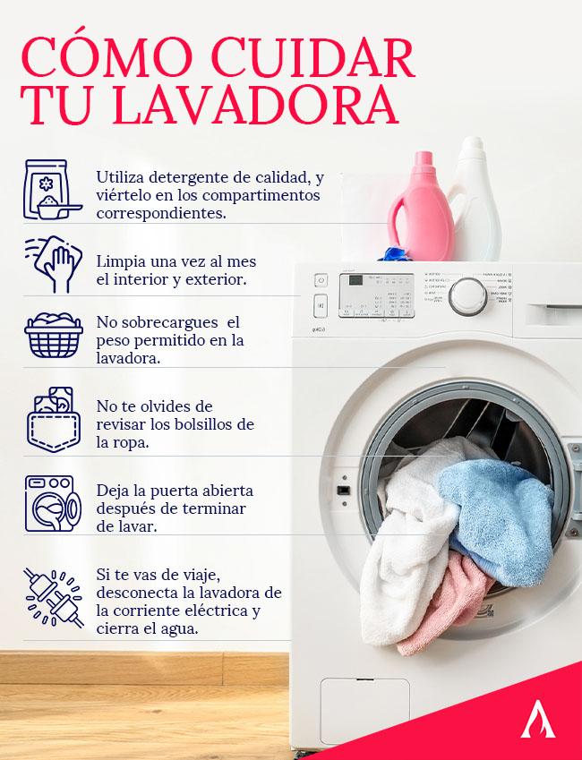 Cap Comprometido Juicio Consejos para cuidar tu lavadora | Aprende Institute