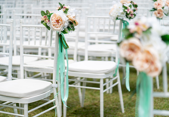 Ideas de decoración y adornos para una boda civil Aprende Institute
