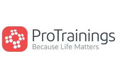 Primeros Auxilios y RCP - Logo ProTrainings