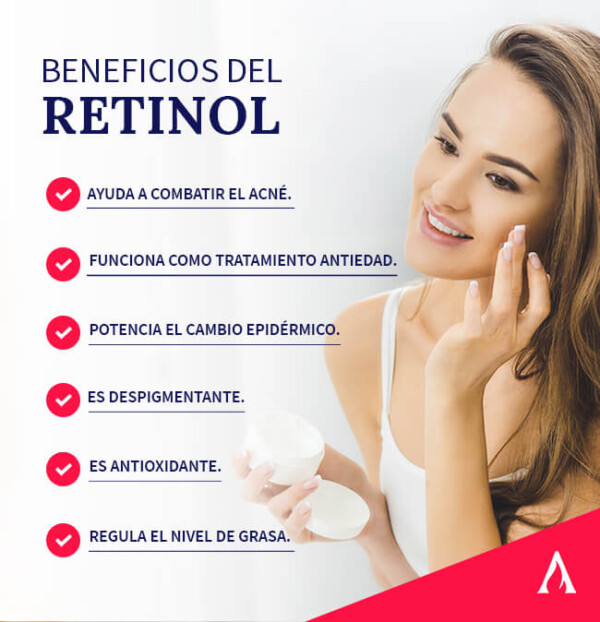Funciones y beneficios del retinol para el rostro Aprende Institute