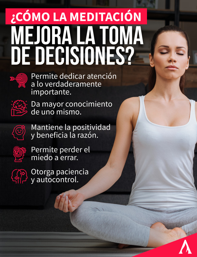 como la meditacion mejora la toma de decisiones