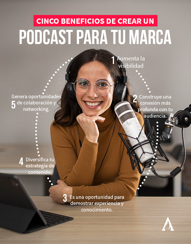 beneficios de crear un podcast para tu marca