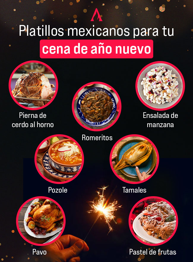ideas de platillos mexicanos de año nuevo